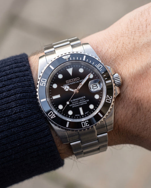 Sub Black Dial on the wrist