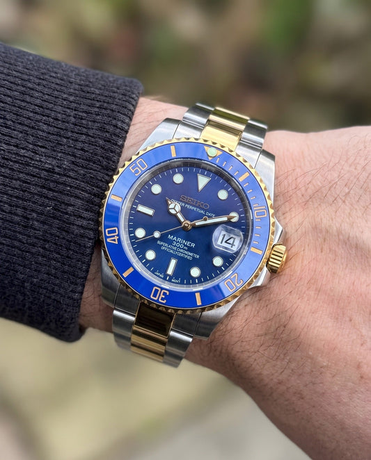 Bluesy Two Tone Sub on the wrist