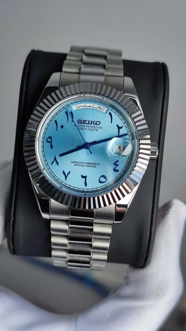 Platinum Arabic Day-Date