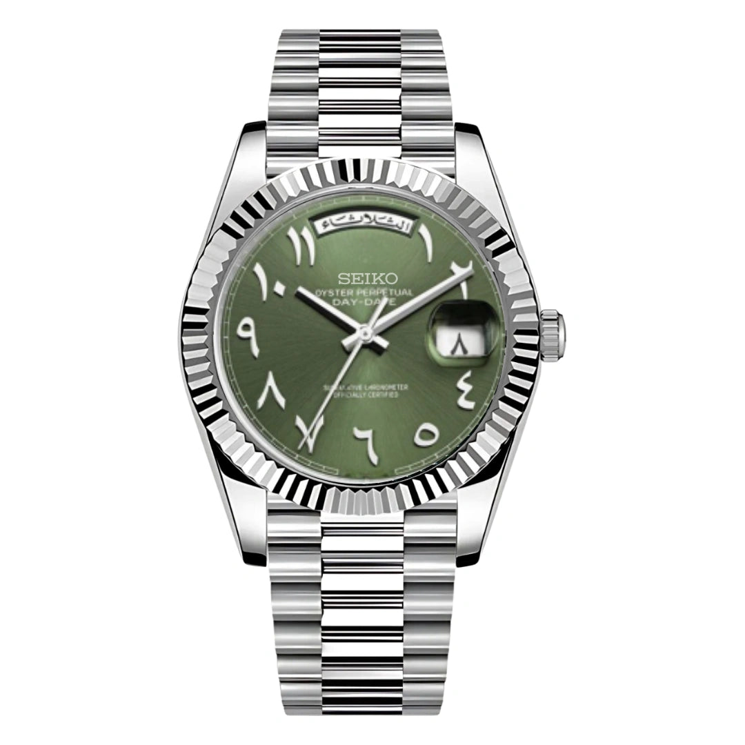 Olive Arabic Day-Date