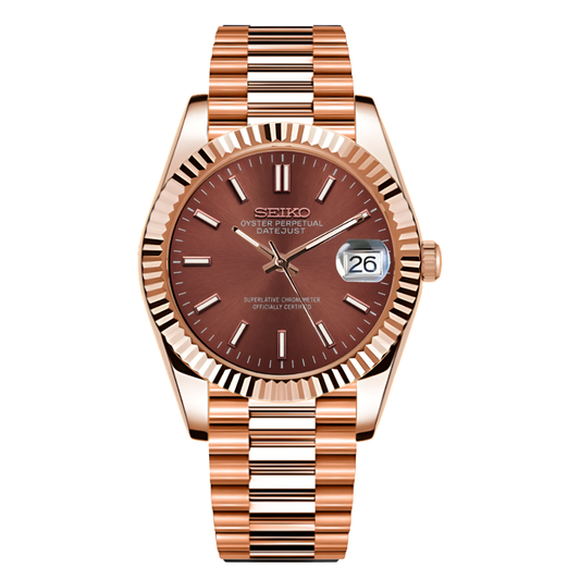 Rose Caramel Dial