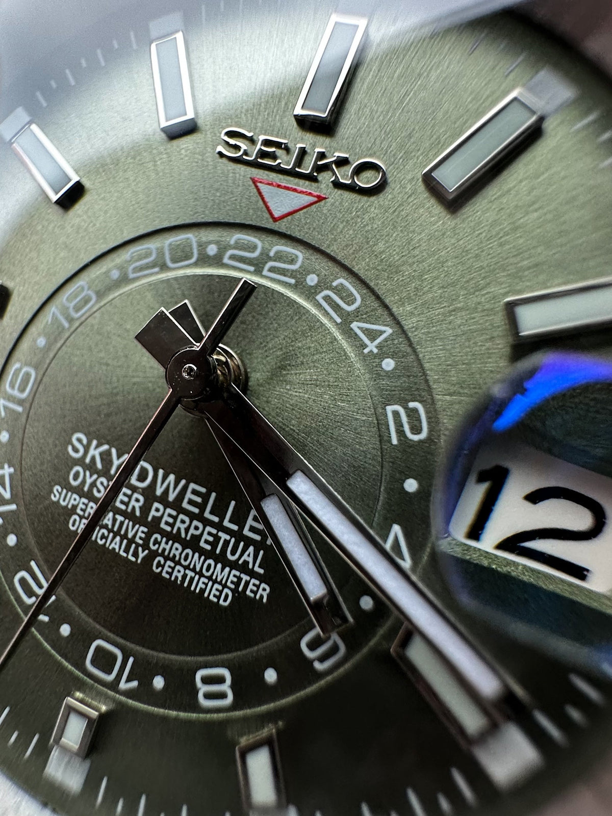 Olive Dial Sky Dweller