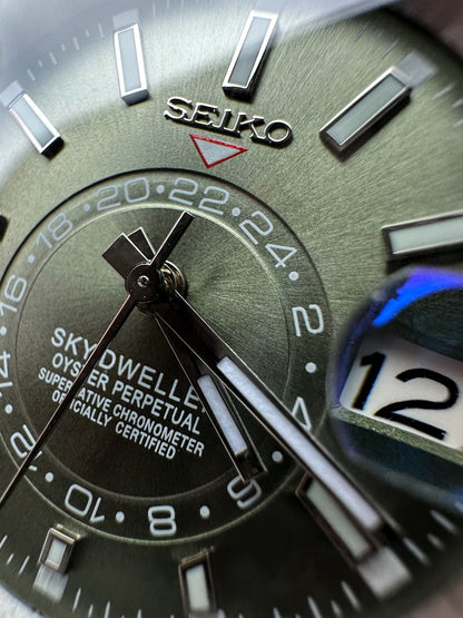 Olive Dial Sky Dweller