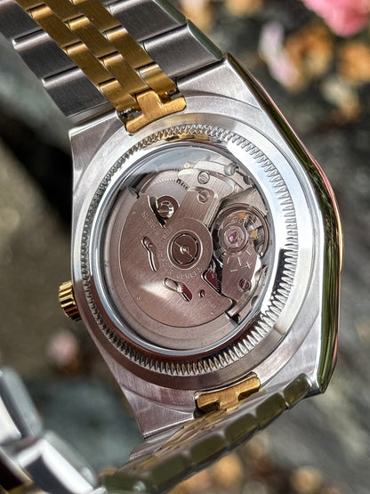 Two Tone White Dial Land-Dweller
