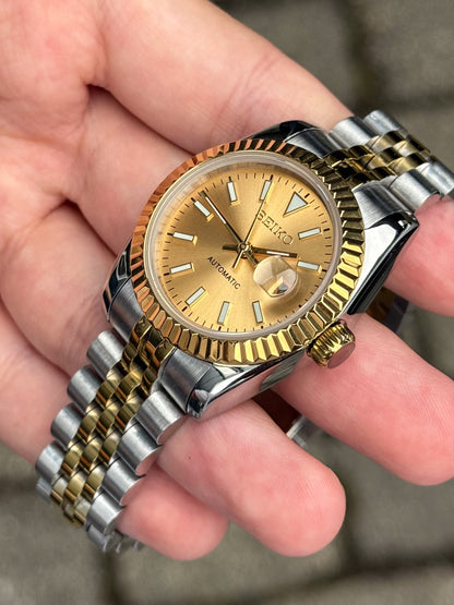 Two Tone Champagne Dial Datejust Ladies 31mm
