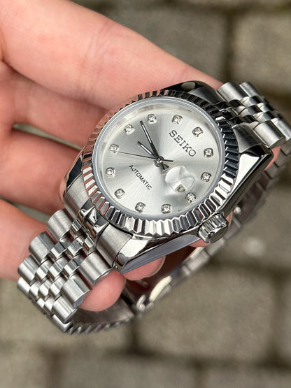 Silver Diamond Datejust Ladies 31mm