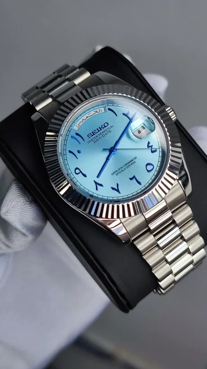 Platinum Arabic Day-Date