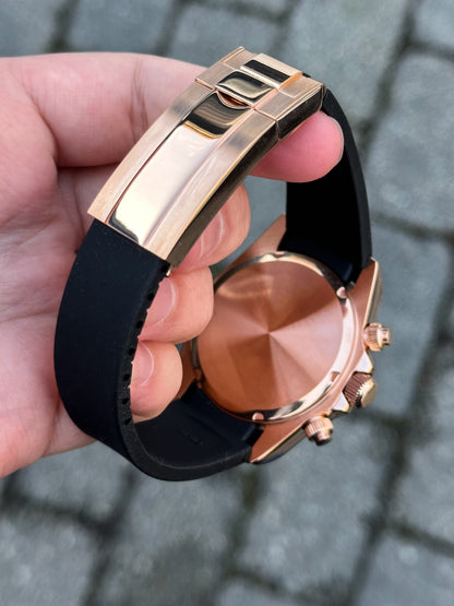 Rosegold Black Dial Seitona