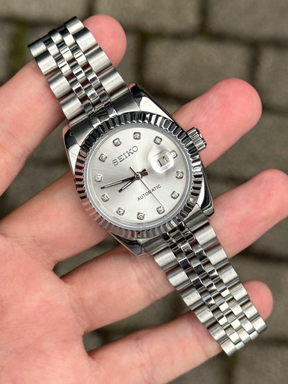 Silver Diamond Datejust Ladies 31mm