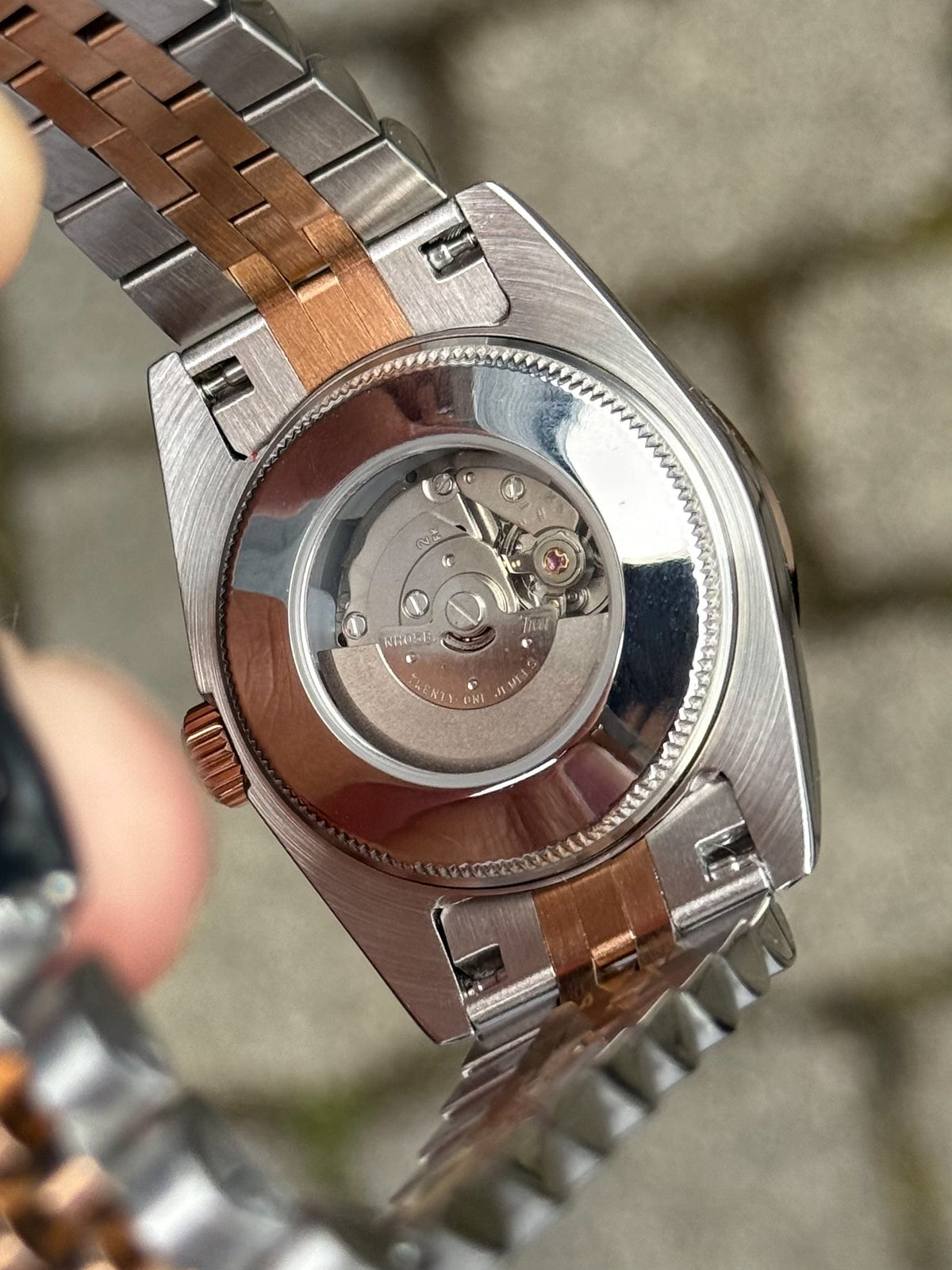 Rosegold Roman Datejust Ladies 31mm