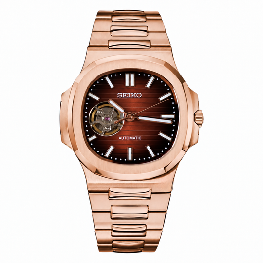 Rose Gold Open Heart
