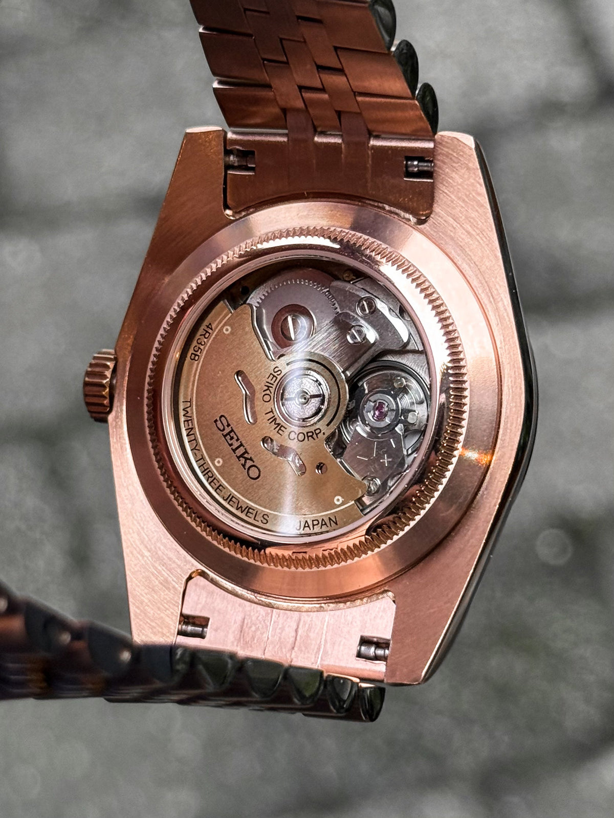 Rosegold Choco Sky Dweller
