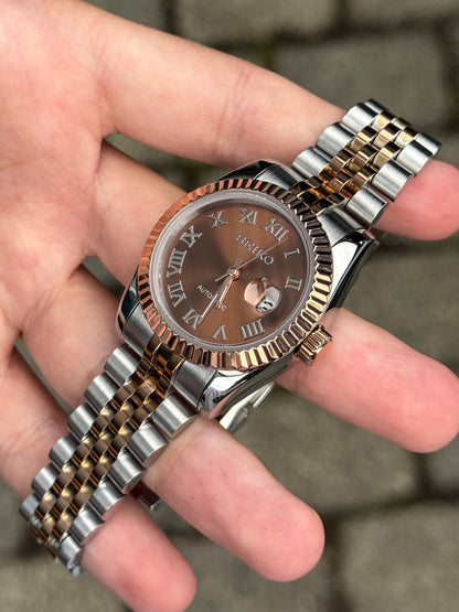 Rosegold Roman Datejust Ladies 31mm