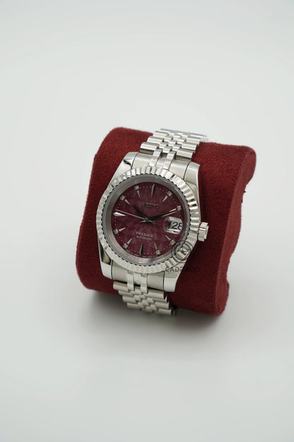 Burgundy Dial