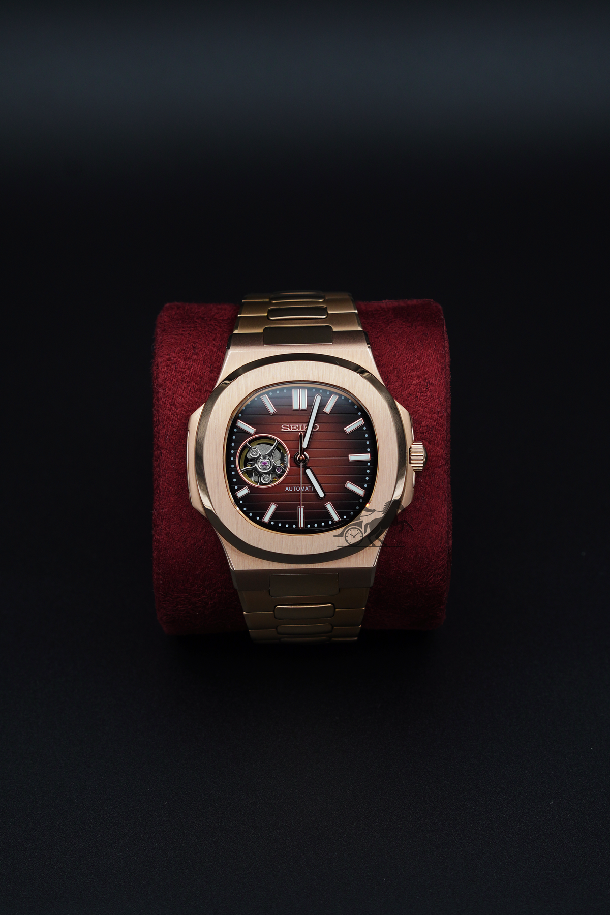 Rose Gold Open Heart