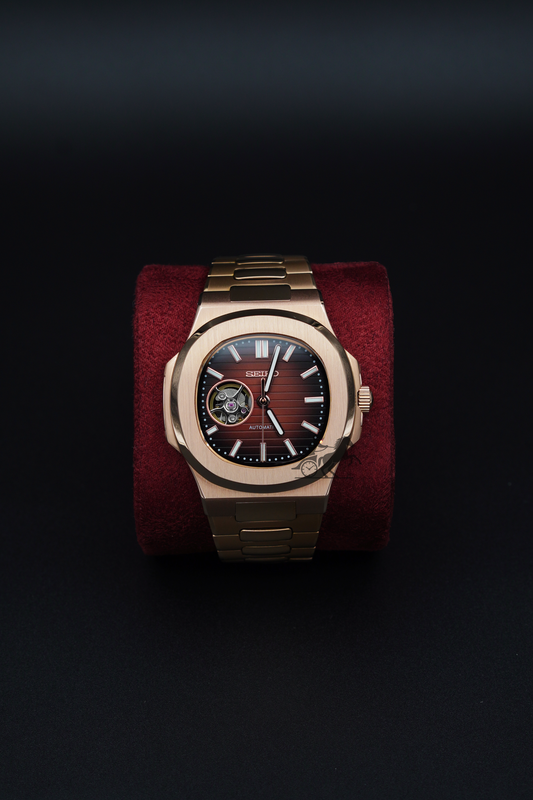 Rose Gold Open Heart
