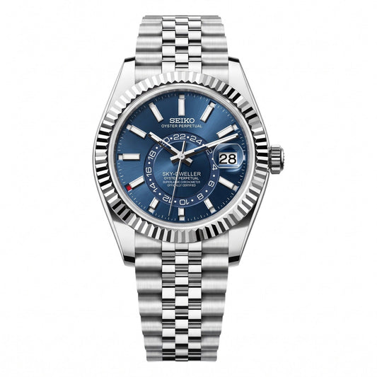 Blue Dial Sky Dweller