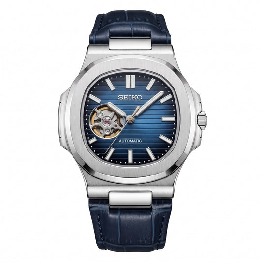 Open Heart Blue Dial Nautiko