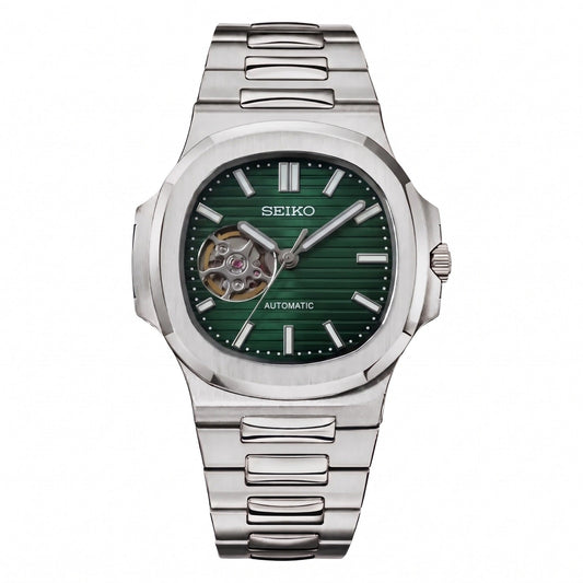 Open Heart Green Dial Nautiko
