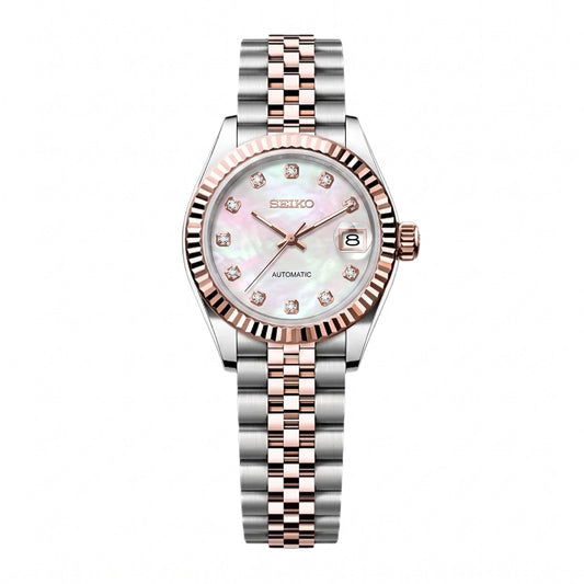 Rosegold Mother of Pearl Diamond Datejust Ladies 31mm