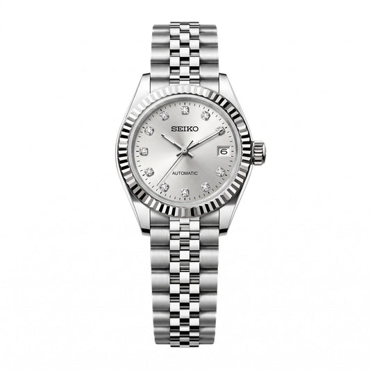 Silver Diamond Datejust Ladies 31mm