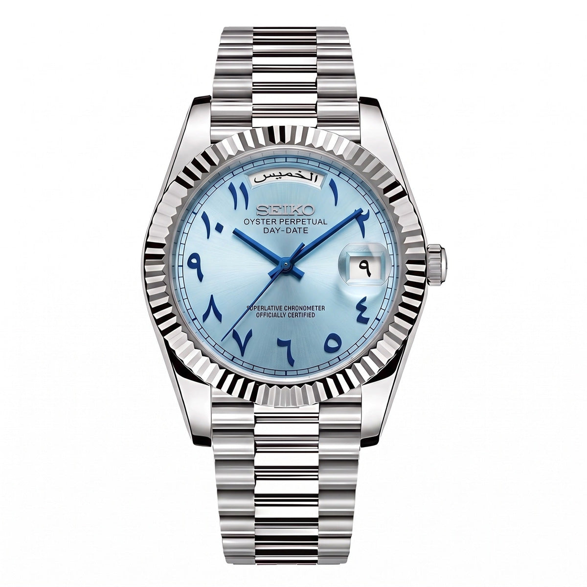 Platinum Arabic Day-Date