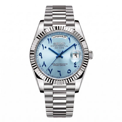 Platinum Arabic Day-Date
