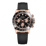 Rosegold Black Dial Seitona