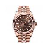Rosegold Choco Sky Dweller