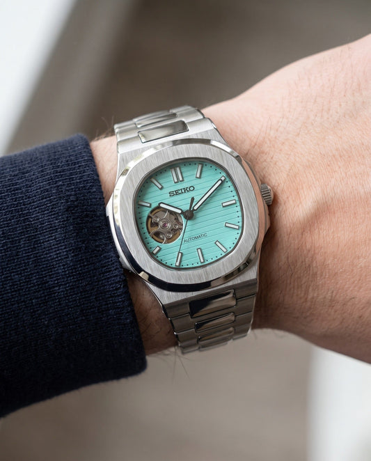 Open Heart Tiffany Nautiko on the wrist
