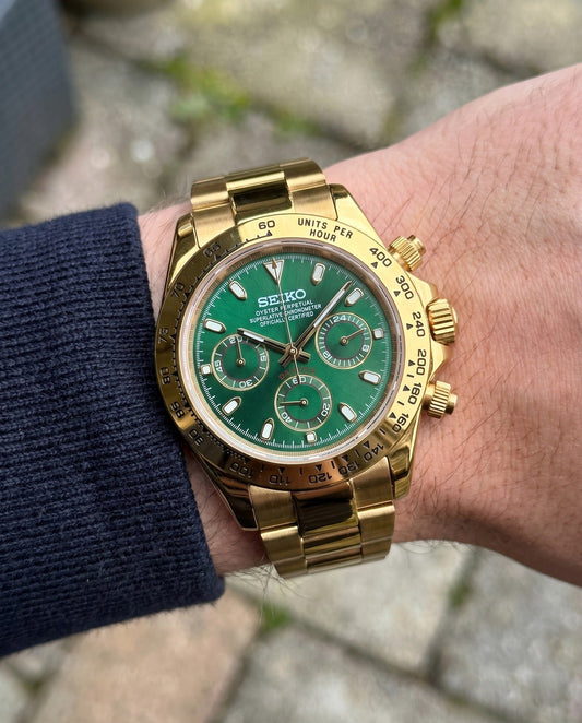 John Mayer Seitona on the wrist