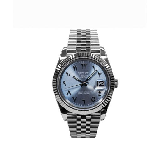 Ice Blue Arabic Dial
