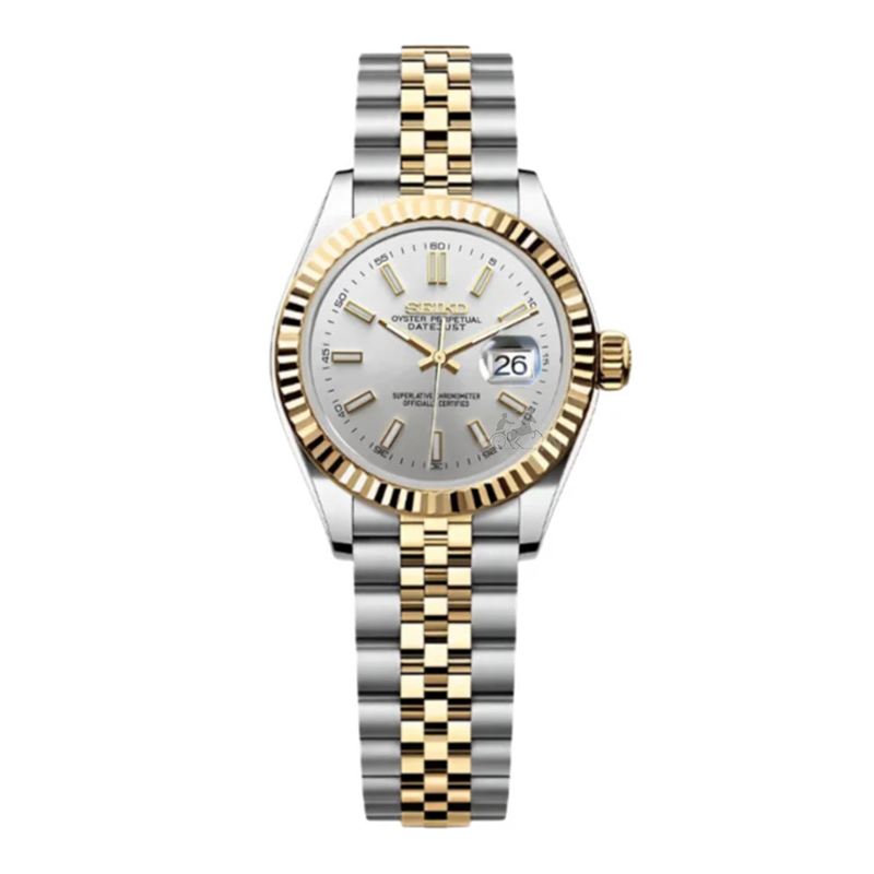 Silver Gold Dial