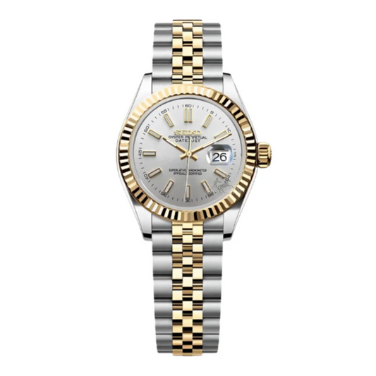 Silver Gold Dial